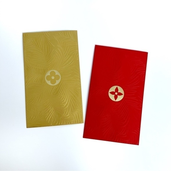 Louis Vuitton CNY Red/Gold Envelopes with Box - Picture 9 of 14